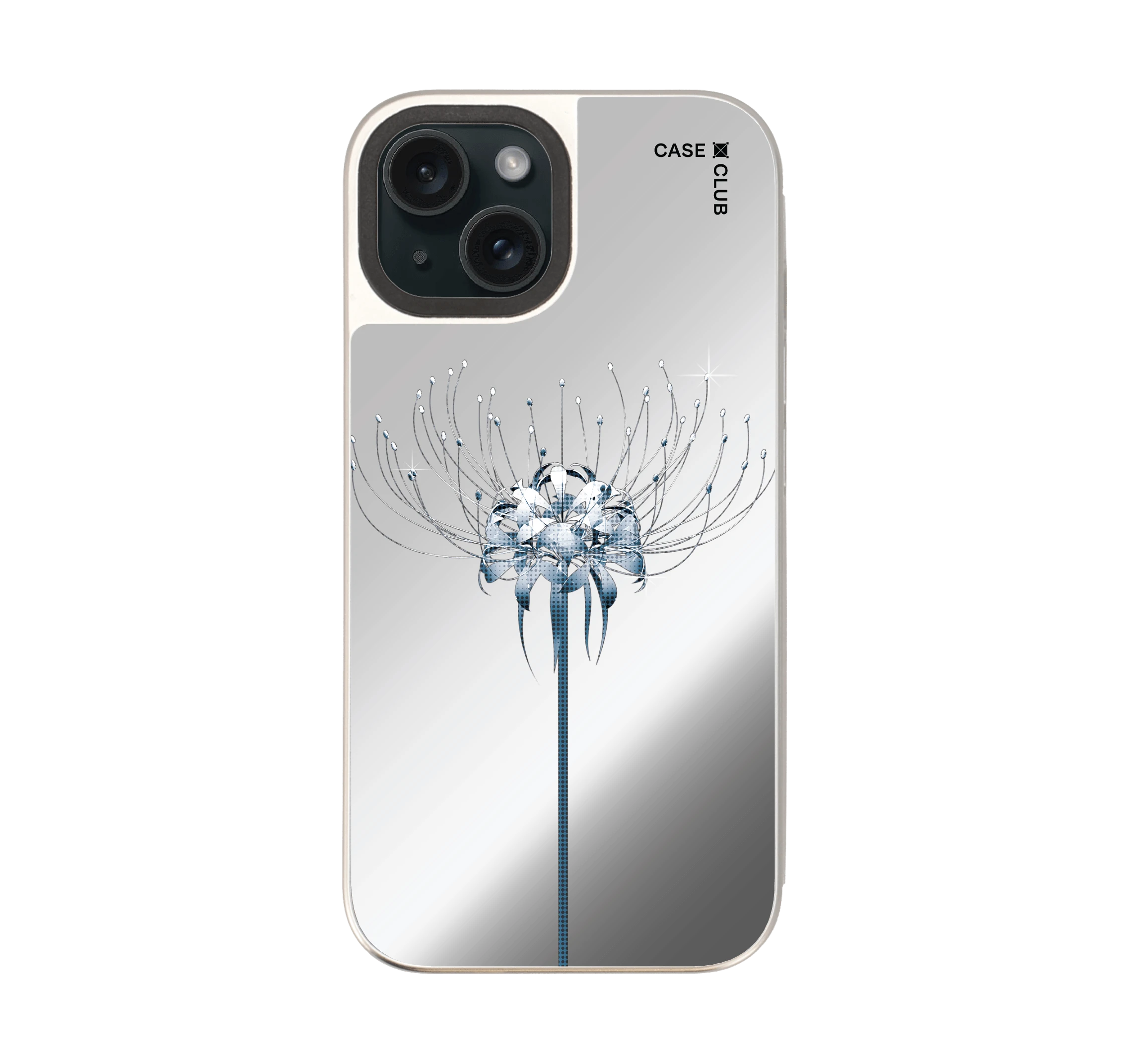 halftone lily flower